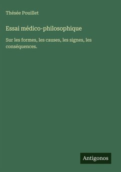 Cover Essai médico-philosophique