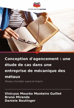 Cover Conception d'agencement : une étude de cas dans une entreprise de mécanique des métaux