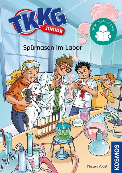 TKKG Junior, 3, Spürnasen im Labor