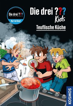 Cover Die drei ??? Kids, 104, Teuflische Küche