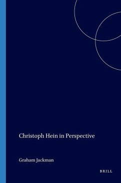 Christoph Hein in Perspective Cover Christoph Hein in Perspective