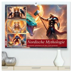 Cover Nordische Mythen (hochwertiger Premium Wandkalender 2026 DIN A2 quer), Kunstdruck in Hochglanz