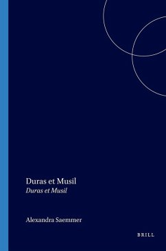 Cover Duras et Musil