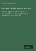 ¿uvres françaises d'Olivier Maillard