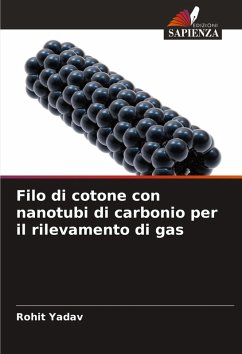 Cover Filo di cotone con nanotubi di carbonio per il rilevamento di gas