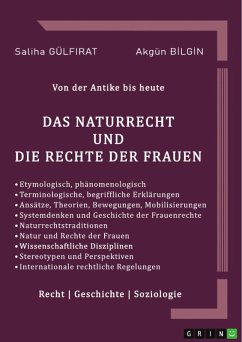 Cover Das Naturrecht und die Rechte der Frauen (eBook, PDF)
