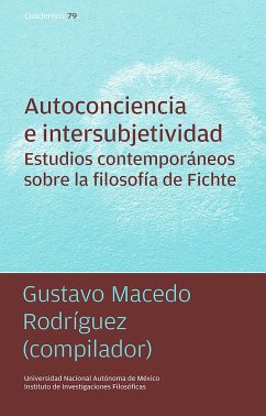 Cover Autoconciencia e intersubjetividad. Estudios contemporáneos sobre la filosofía de Fichte (eBook, ePUB)