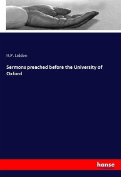 Cover Sermons preached before the University of Oxford