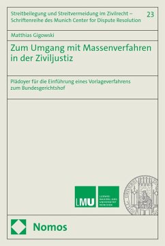 Cover Zum Umgang mit Massenverfahren in der Ziviljustiz (eBook, PDF)