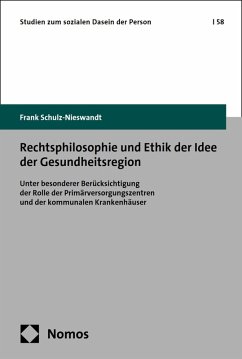 Cover Rechtsphilosophie und Ethik der Idee der Gesundheitsregion (eBook, PDF)