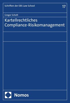 Cover Kartellrechtliches Compliance-Risikomanagement (eBook, PDF)