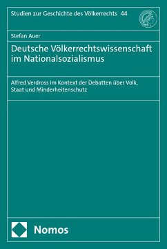 Cover Deutsche Völkerrechtswissenschaft im Nationalsozialismus (eBook, PDF)