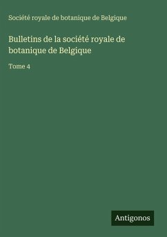 Cover Bulletins de la société royale de botanique de Belgique