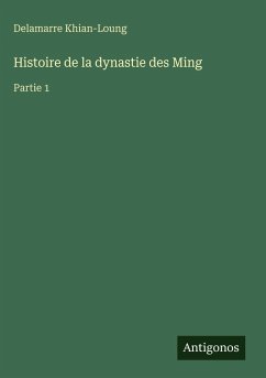 Cover Histoire de la dynastie des Ming