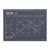 MARK'S 2026 Tischkalender, M // Black MARK'S 2026 Tischkalender, M // Black
