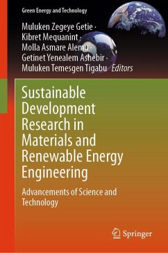 Sustainable Development Research in Materials and Renewable Energy Engineering (eBook, PDF)