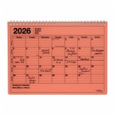 MARK'S 2026 Tischkalender, M // Orange MARK'S 2026 Tischkalender, M // Orange