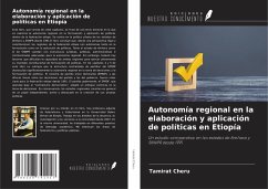 Cover Autonomía regional en la elaboración y aplicación de políticas en Etiopía
