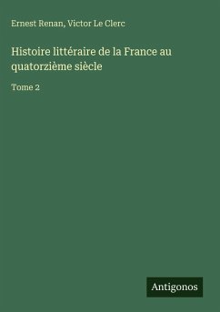 Cover Histoire littéraire de la France au quatorzième siècle