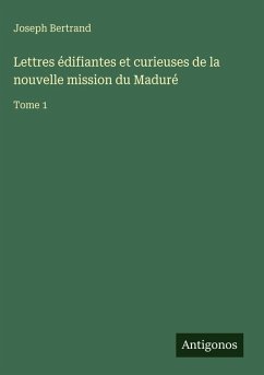 Cover Lettres édifiantes et curieuses de la nouvelle mission du Maduré