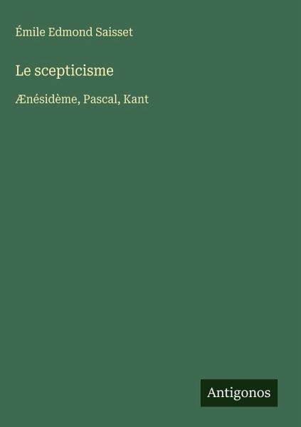 Le scepticisme