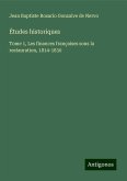 Études historiques Études historiques