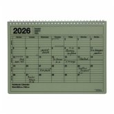 MARK'S 2026 Tischkalender, M // Khaki MARK'S 2026 Tischkalender, M // Khaki