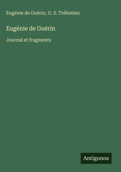 Eugénie de Guérin Eugénie de Guérin