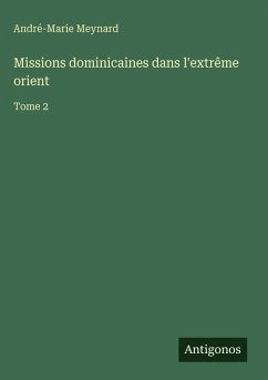 Cover Missions dominicaines dans l'extrême orient