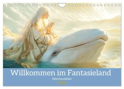 Willkommen im Fantasieland - Märchenbilder (Wandkalender 2026 DIN A4 quer), CALVENDO Monatskalender