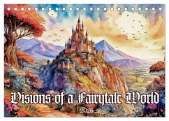 Cover Visions of a Fairytale World (Desk Calendar 2026 DIN A5 landscape), CALVENDO 12 Month DeskCalendar