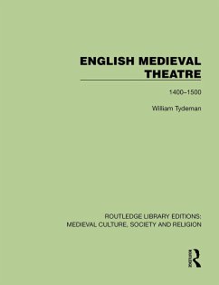Cover English Medieval Theatre (eBook, PDF)