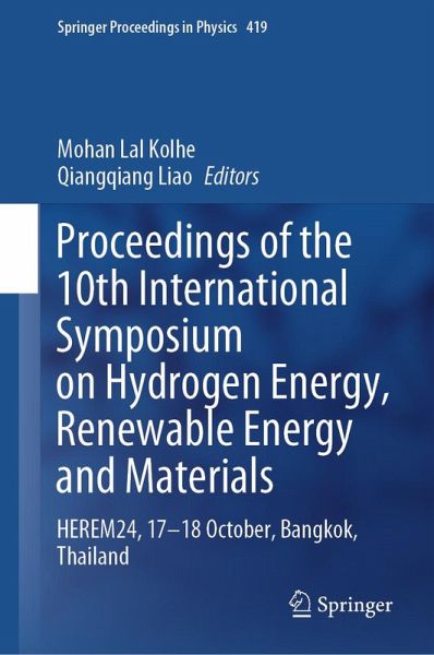 Proceedings of the 10th International Symposium on Hydrogen Energy, Renewable Energy and Materials (eBook, PDF)