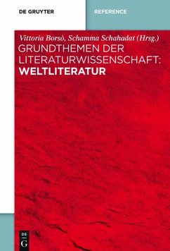 Cover Grundthemen der Literaturwissenschaft: Weltliteratur (eBook, ePUB)