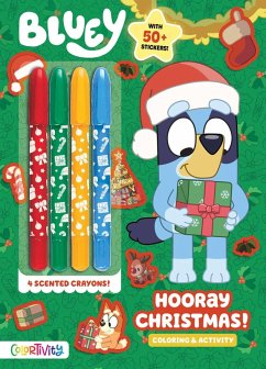 Cover Bluey Colortivity: Hooray Christmas!