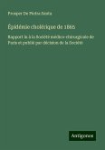 Épidémie cholérique de 1865 Épidémie cholérique de 1865