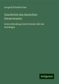 Geschichte des deutschen Steuerwesens Geschichte des deutschen Steuerwesens