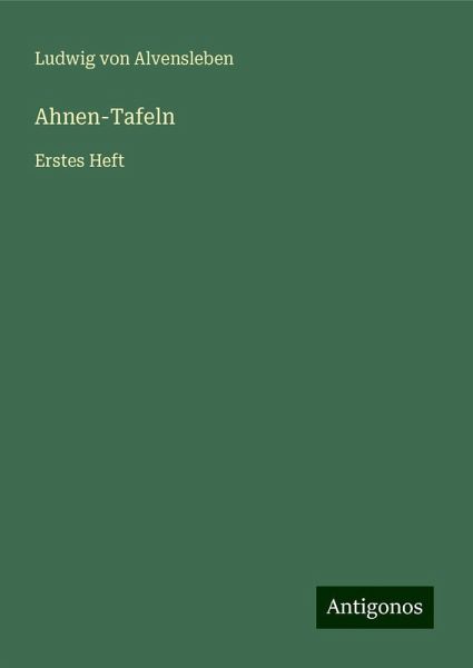 Ahnen-Tafeln