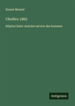 Choléra 1865 - Mesnet, Ernest