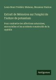 Extrait de Mémoires sur l'emploi de l'iodure de potassium