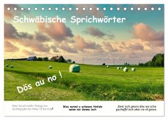 Cover 03 Schwäbische Sprichwörter - Dös au no! (Tischkalender 2026 DIN A5 quer), CALVENDO Monatskalender