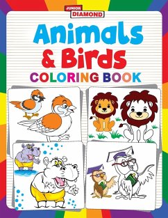Cover Animals And Birds Colouring Book