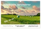 03 Schwäbische Sprichwörter - Dös au no! (Wandkalender 2026 DIN A3 quer), CALVENDO Monatskalender