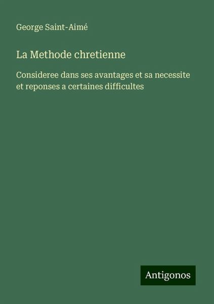 La Methode chretienne La Methode chretienne