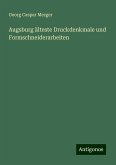 Augsburg älteste Druckdenkmale und Formschneiderarbeiten