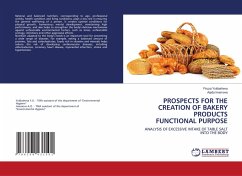 Cover PROSPECTS FOR THE CREATION OF BAKERY PRODUCTS FUNCTIONAL PURPOSE