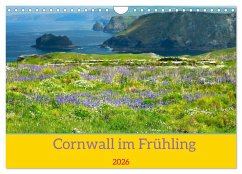 Cover Cornwall im Frühling (Wandkalender 2026 DIN A4 quer), CALVENDO Monatskalender