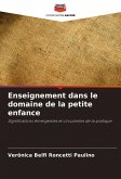 Enseignement dans le domaine de la petite enfance Enseignement dans le domaine de la petite enfance