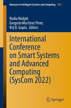 International Conference on Smart Systems and Advanced Computing (SysCom 2022) (eBook, PDF)