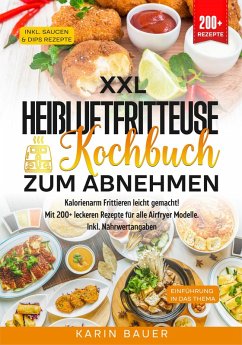 Cover XXL Heißluftfritteuse Kochbuch zum Abnehmen (eBook, ePUB)